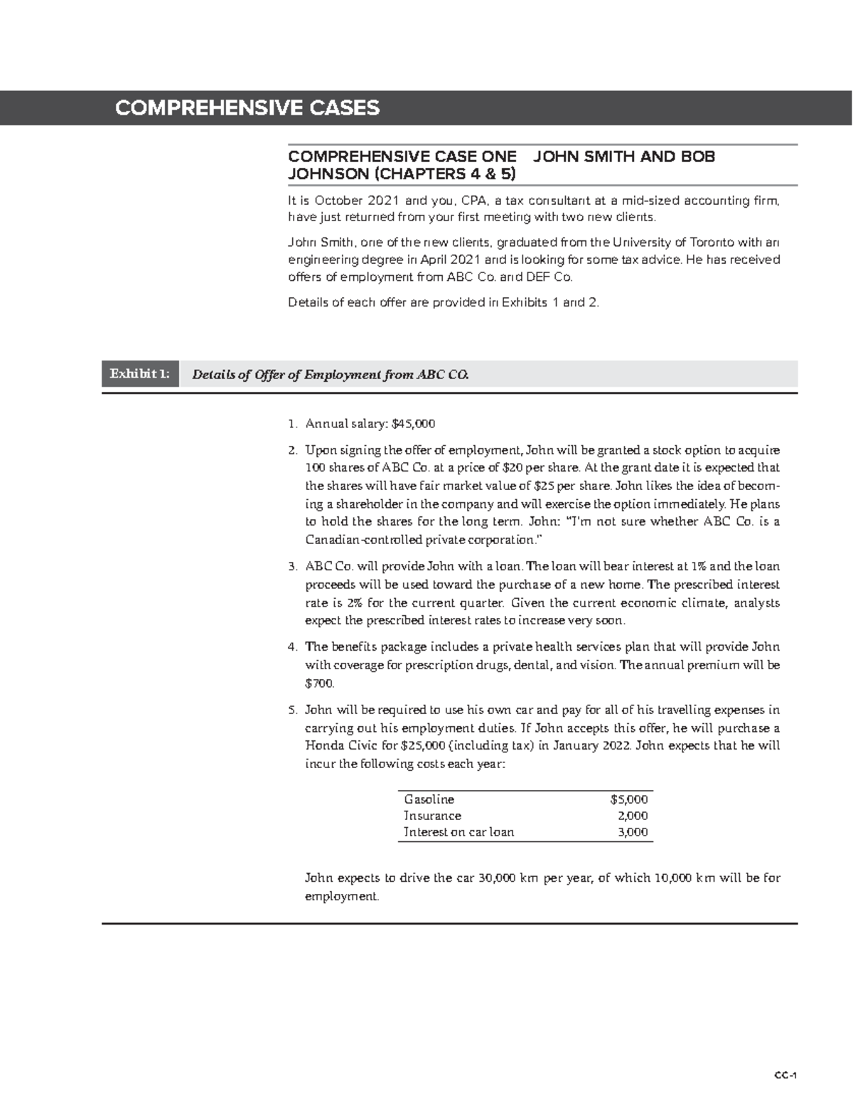 Acc 3080 - Comprehensive Midterm Practice Case Study Analysis - Studocu