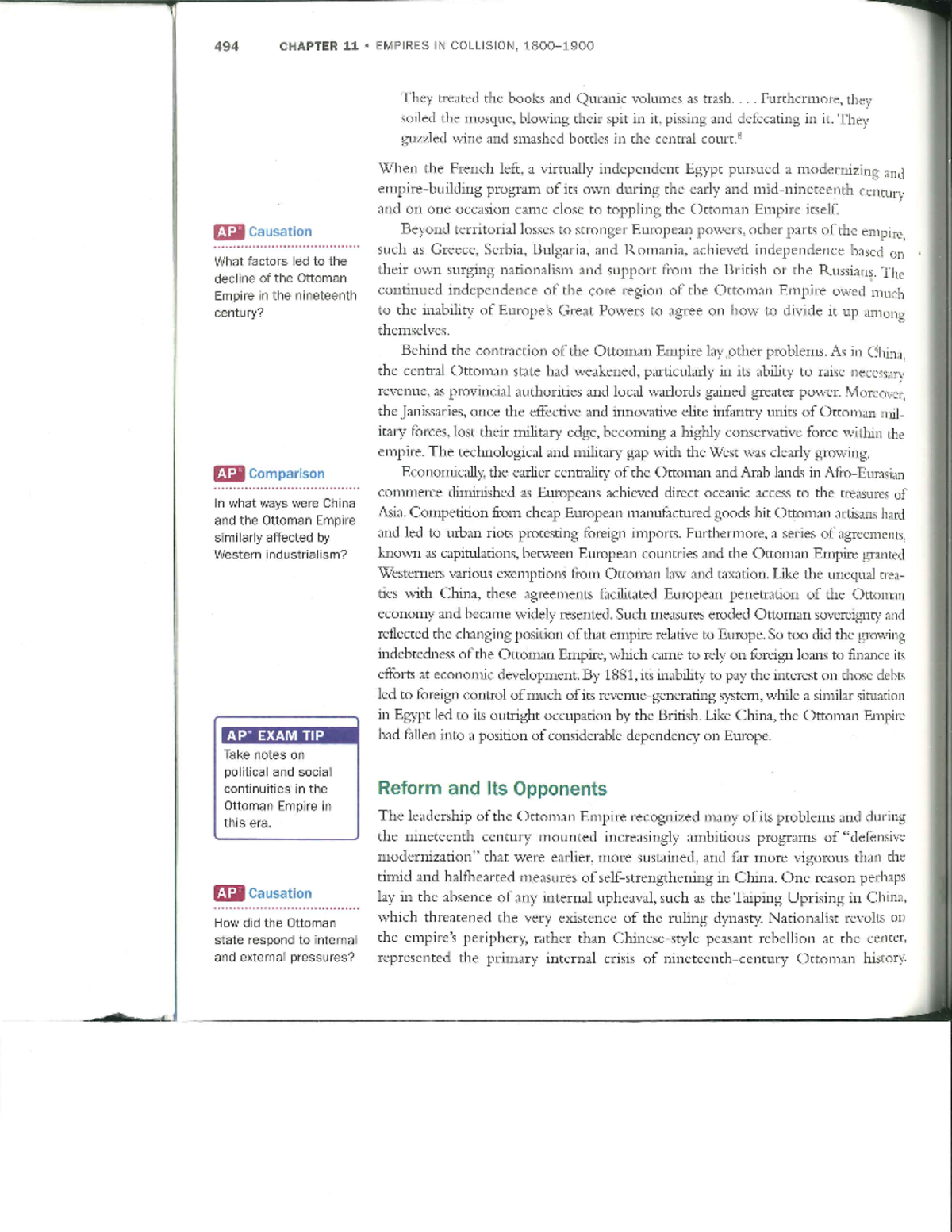 Chapter 11: Empires in Collision - AP World History Notes - Studocu