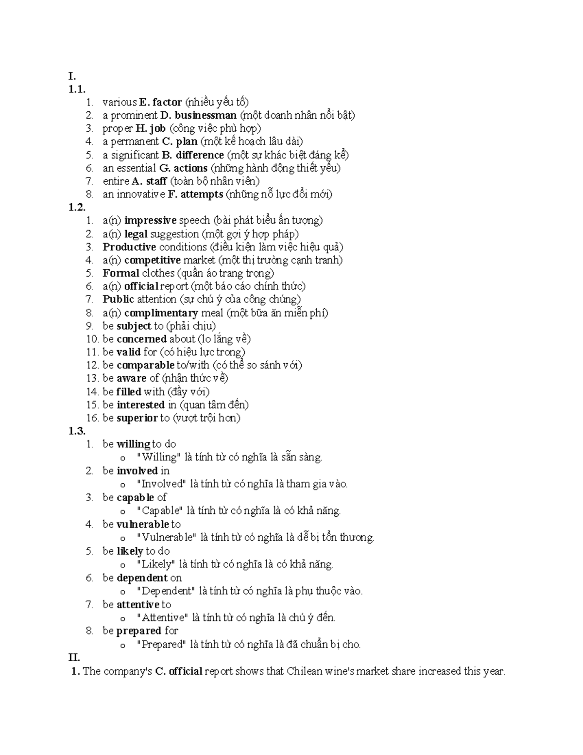 Baitap Lesson 10 - Key Concepts and Vocabulary - Studocu
