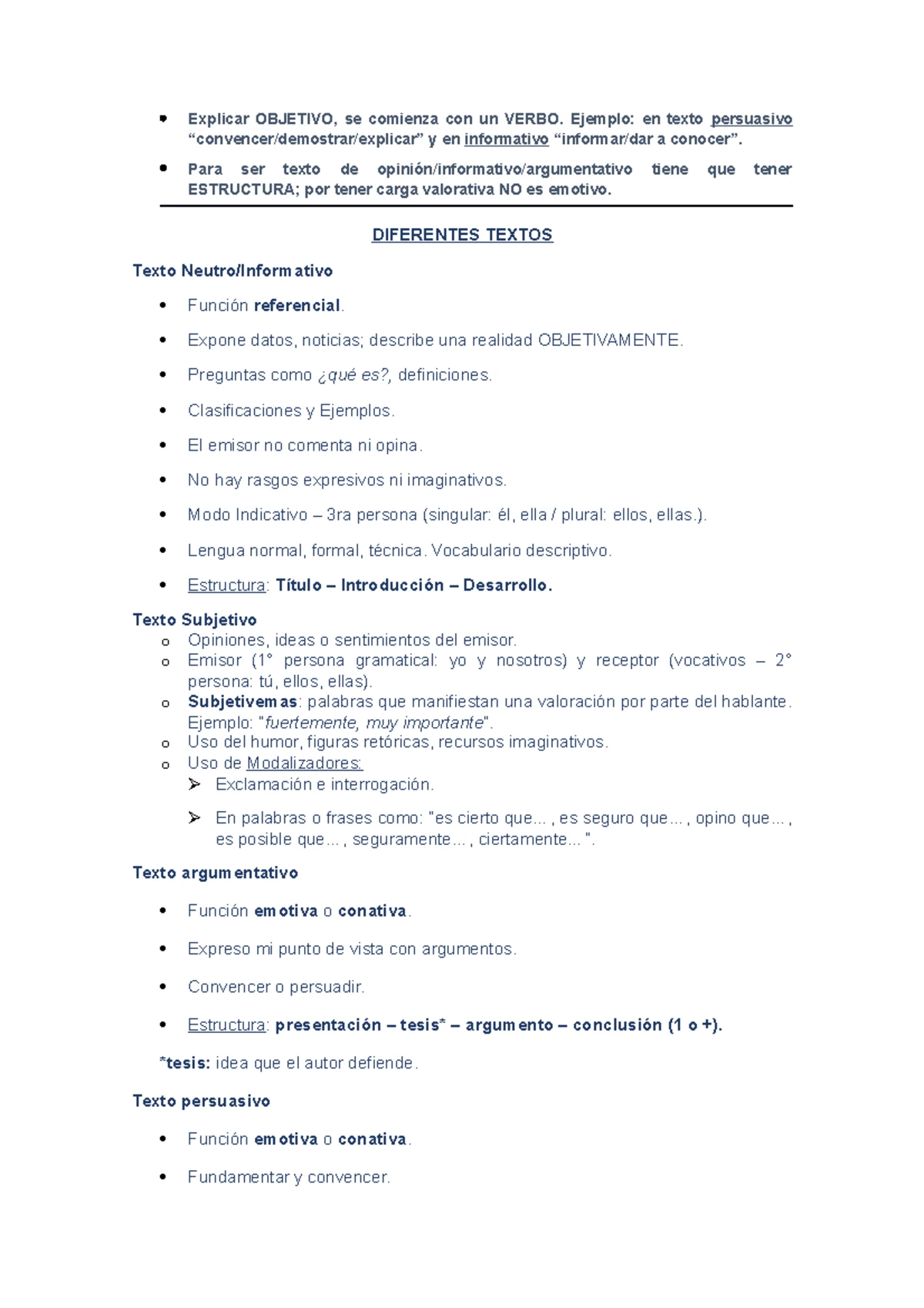 Resumen del Primer Parcial: Expresión Oral y Escrita en Comunicación ...