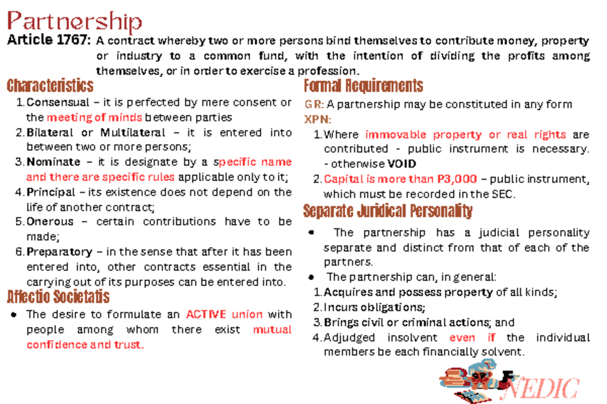 Partnership: Basic Finance Accounting & Reporting (2024 Edition) - Studocu