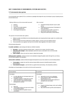 ESS Notes: Environmental Value Systems, Models, & Ecosystem Dynamics ...