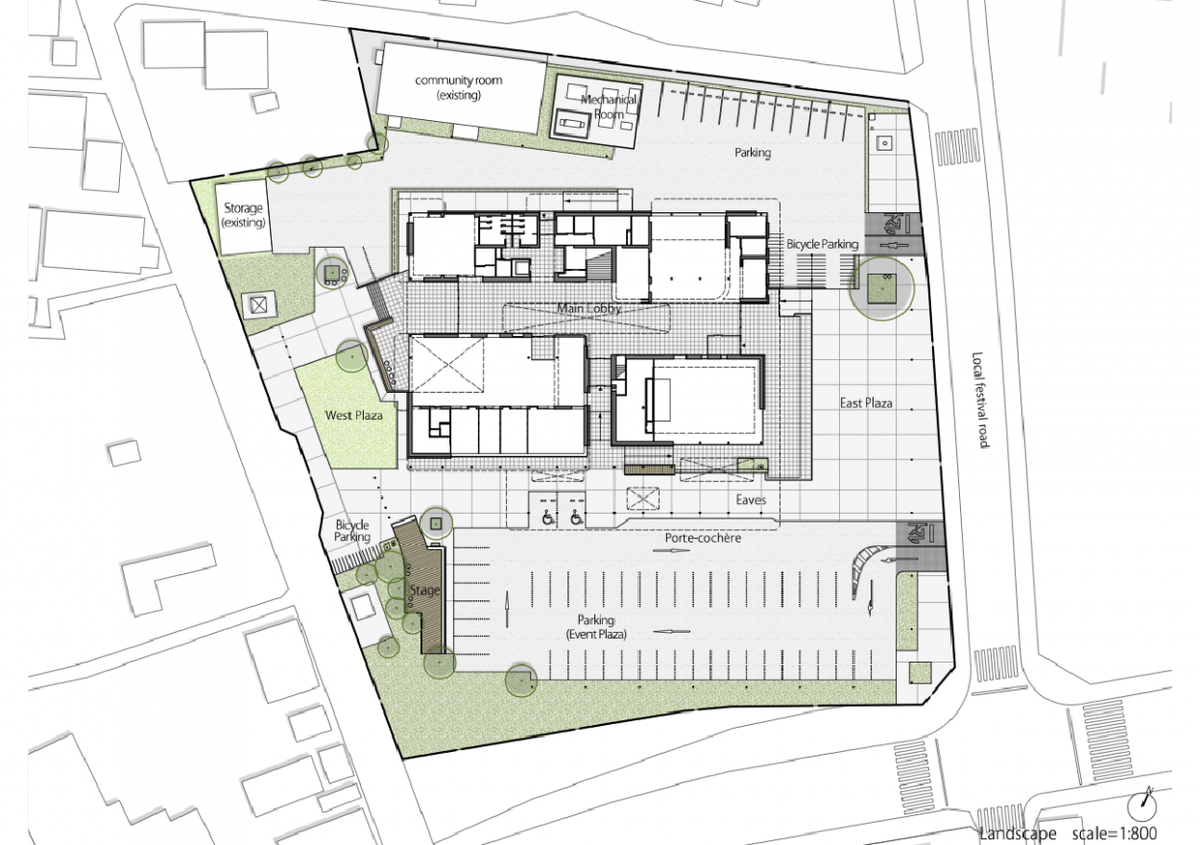 Floor plan - ecs445 - Basic Timber And Steel Design - community room ...