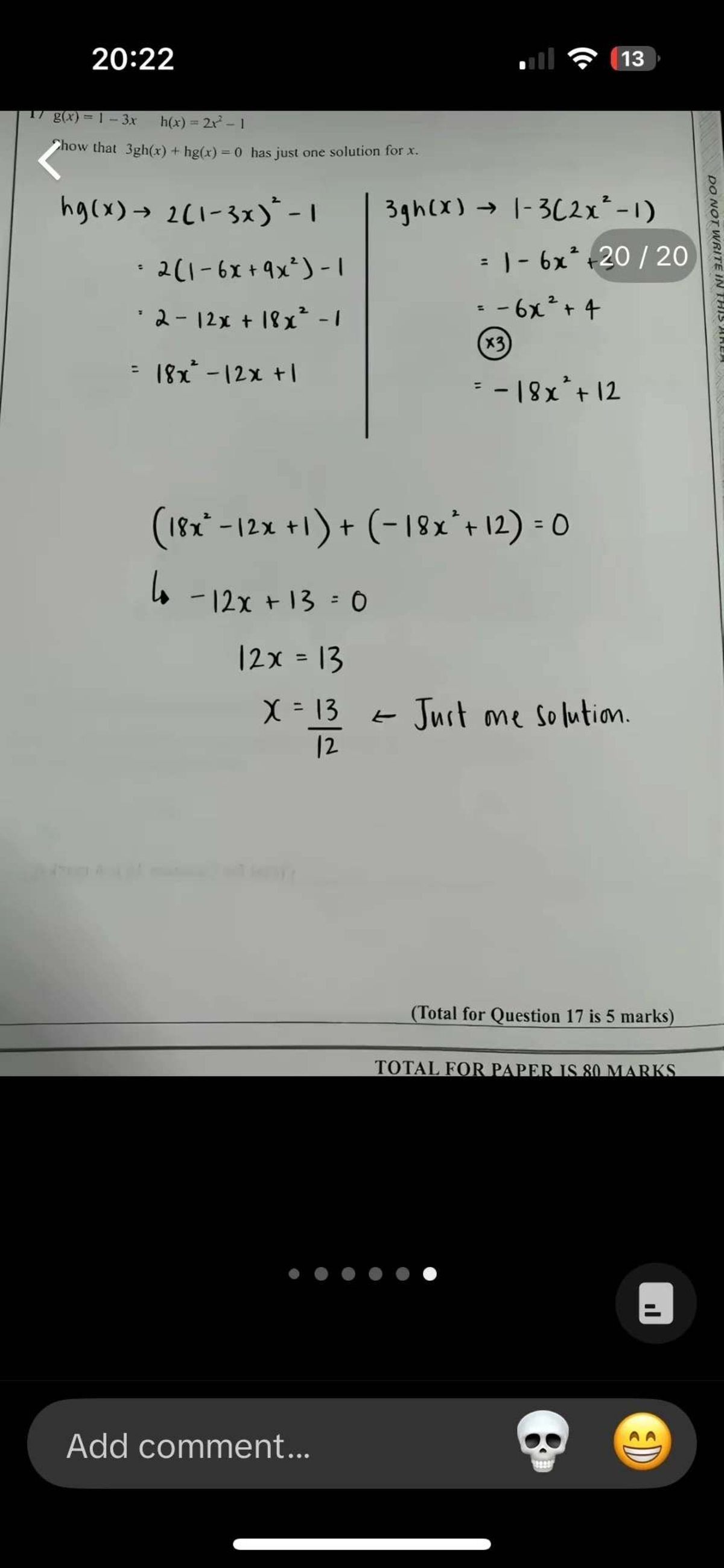Math Practice Questions and Solutions - Studocu