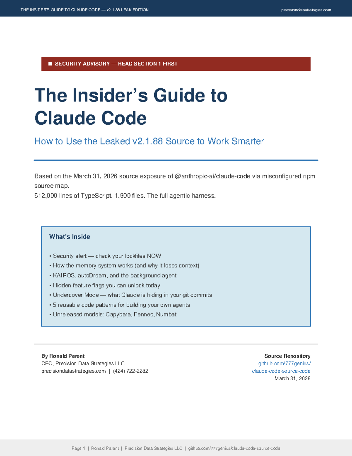 Claude Code Insider Guide v2.1.88: Leaked Features & Security Insights ...