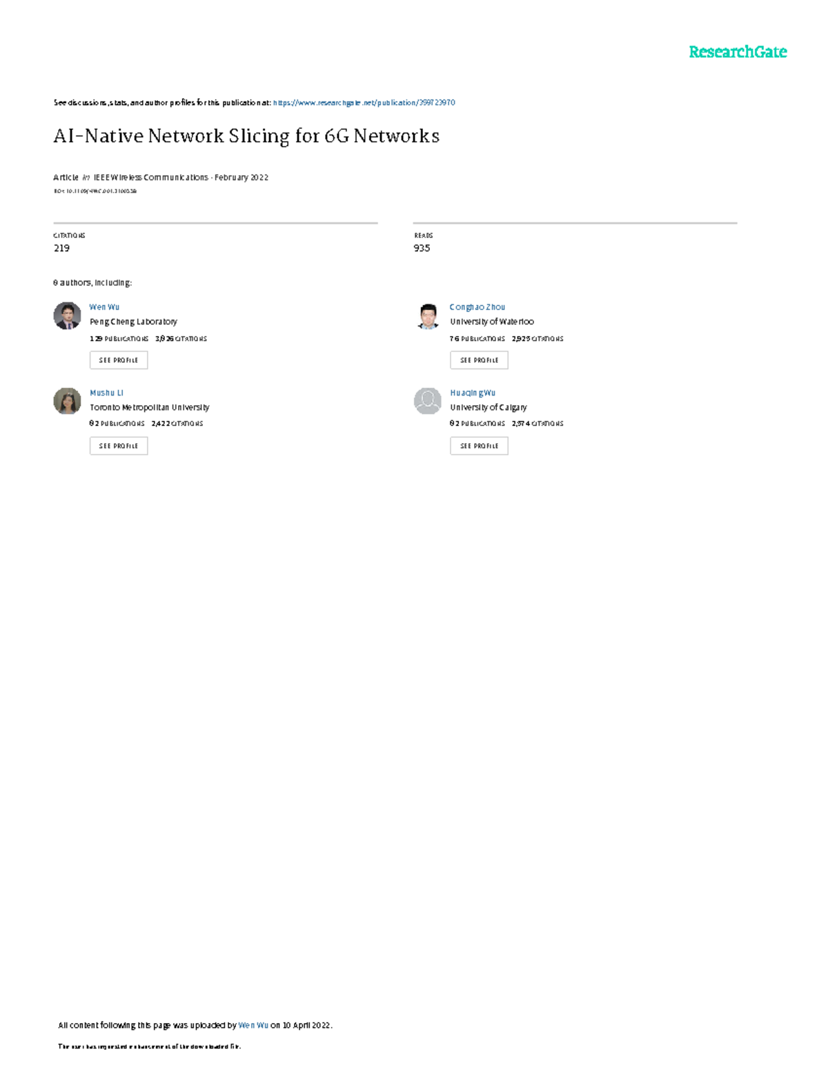 Network Slicing Architecture for 6G Networks: AI Integration and ...