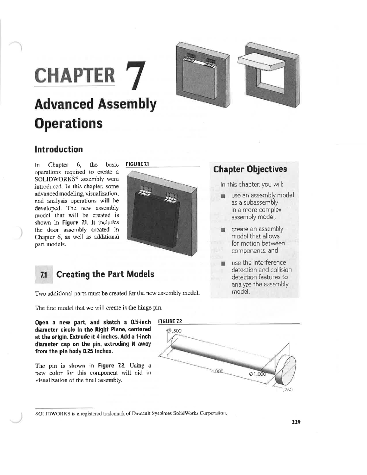 CHAPTER 7 Advanced Assembly Operations - SolidWorks Guide - Studocu