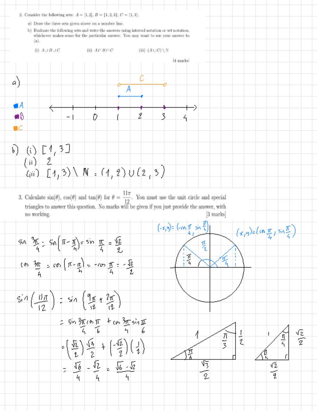 Maths Assignment 2: Functions and Trigonometric Analysis - Studocu