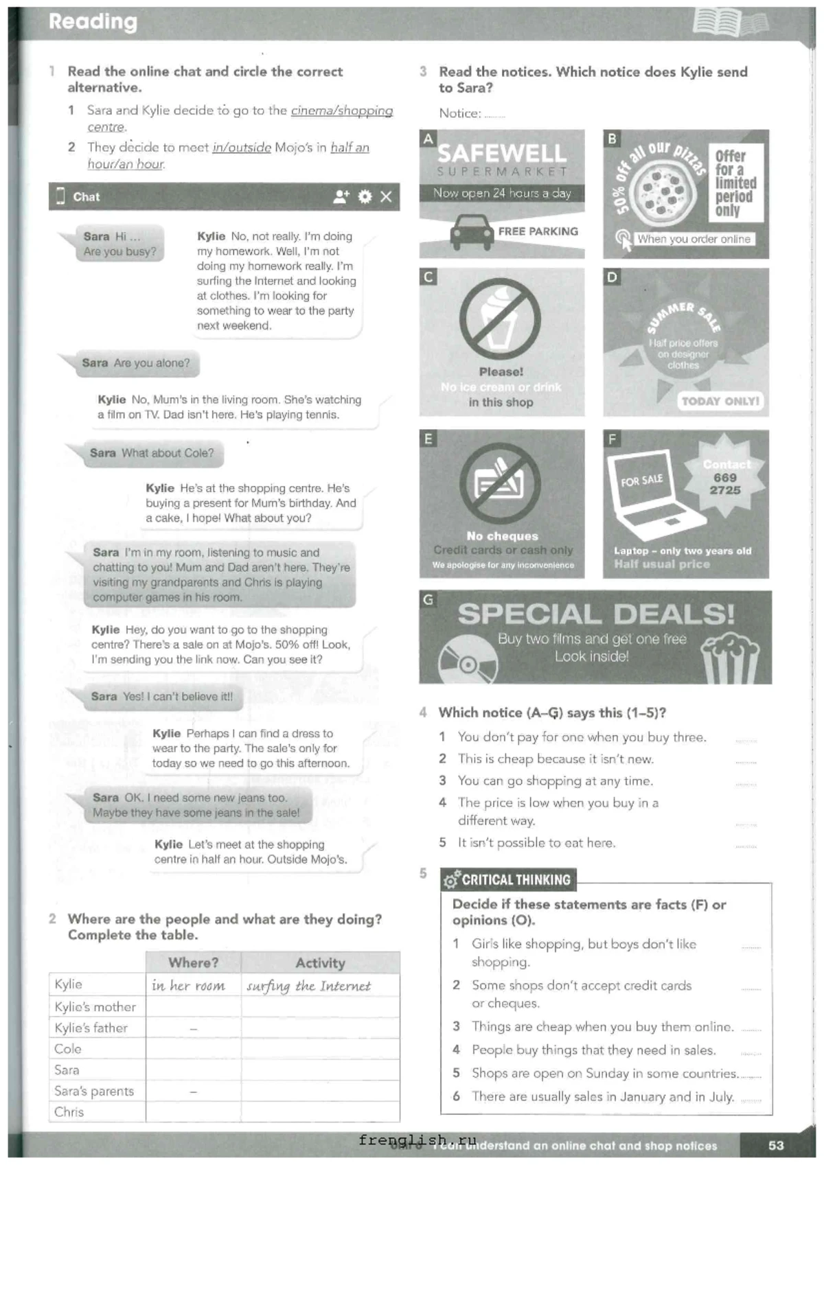 Gateway 2ed A1 Plus WB: Grammar in Context - Present Simple Practice ...