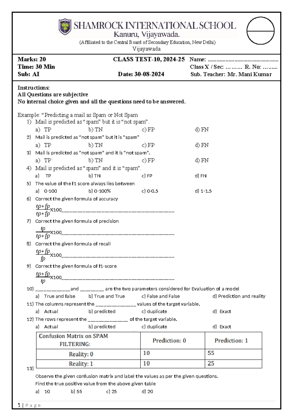 AI Course: Unit 1 Overview and Intelligent Systems Insights - Studocu