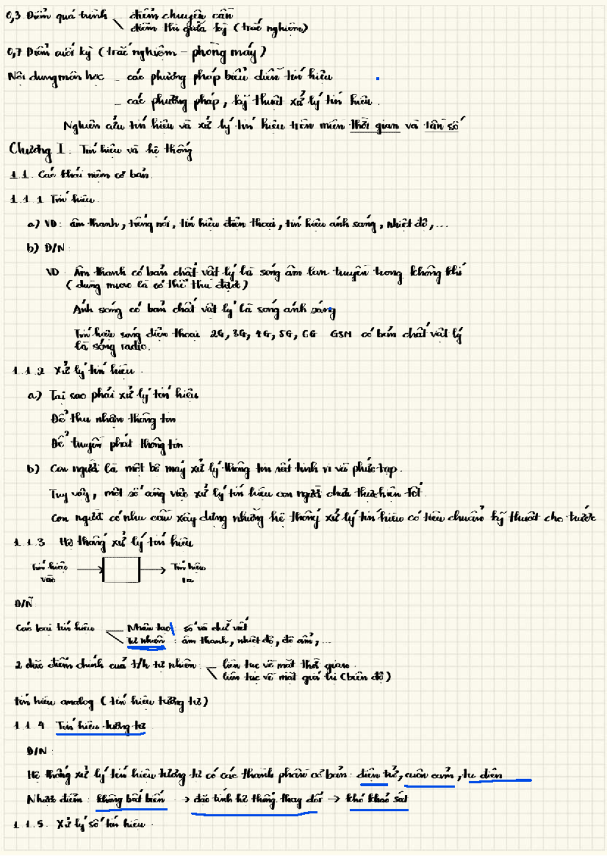 20251 - IT4172 - Final Exam Notes on Signal Processing Techniques - Studocu