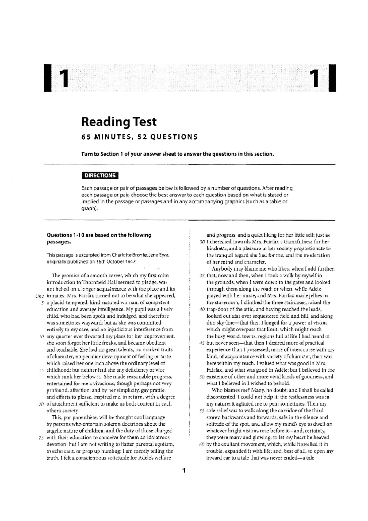 Mock Test In Class - Reading - 1016Int - Critical Reading - Studocu