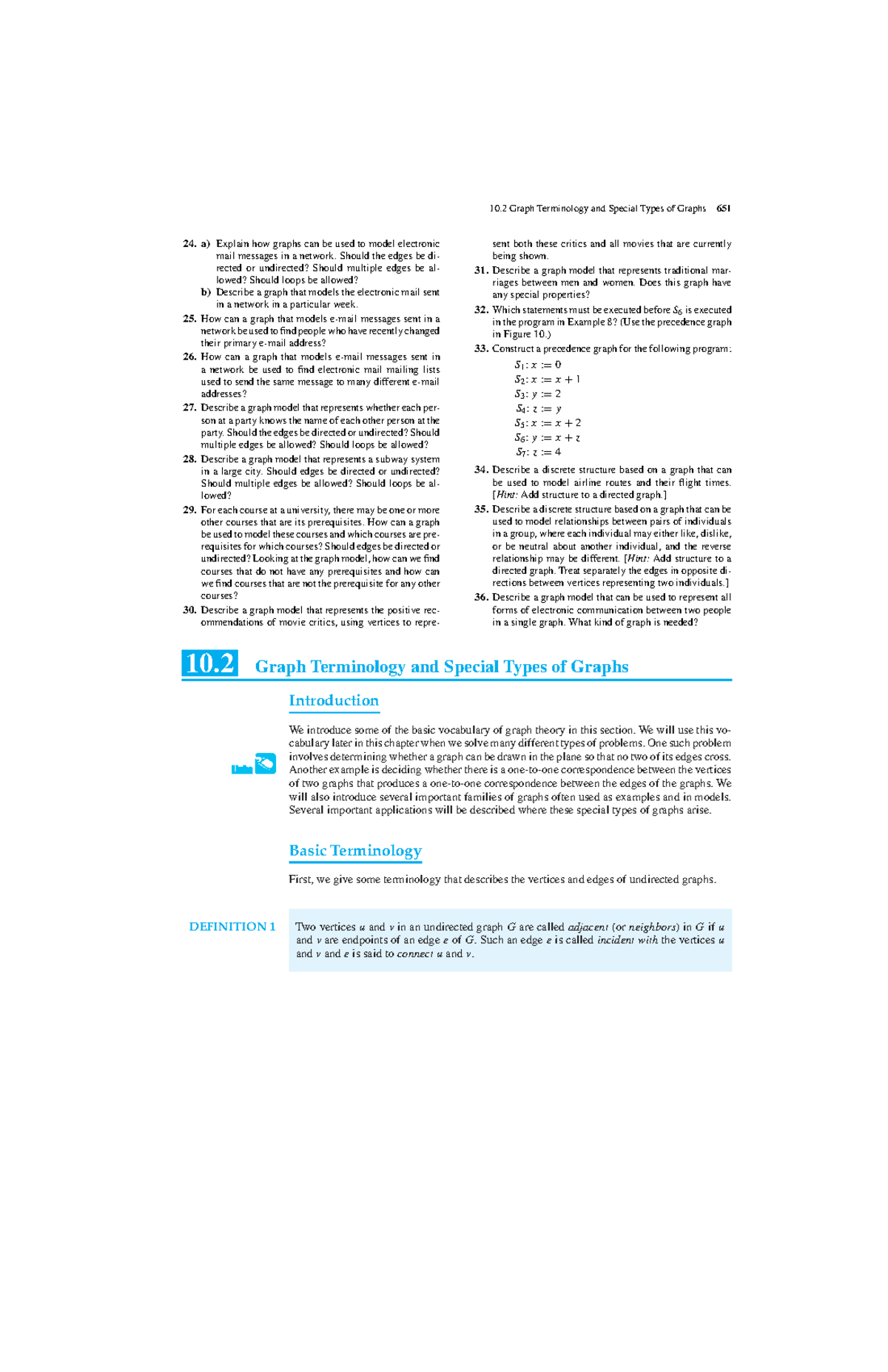 Hall's Marriage Theorem in Bipartite Graphs - CH10-7T Rosen-2311T ...