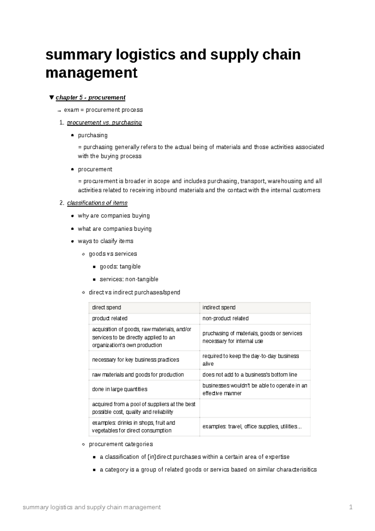 Logistics & Supply Chain Management Summary (Final Exam) - Studocu