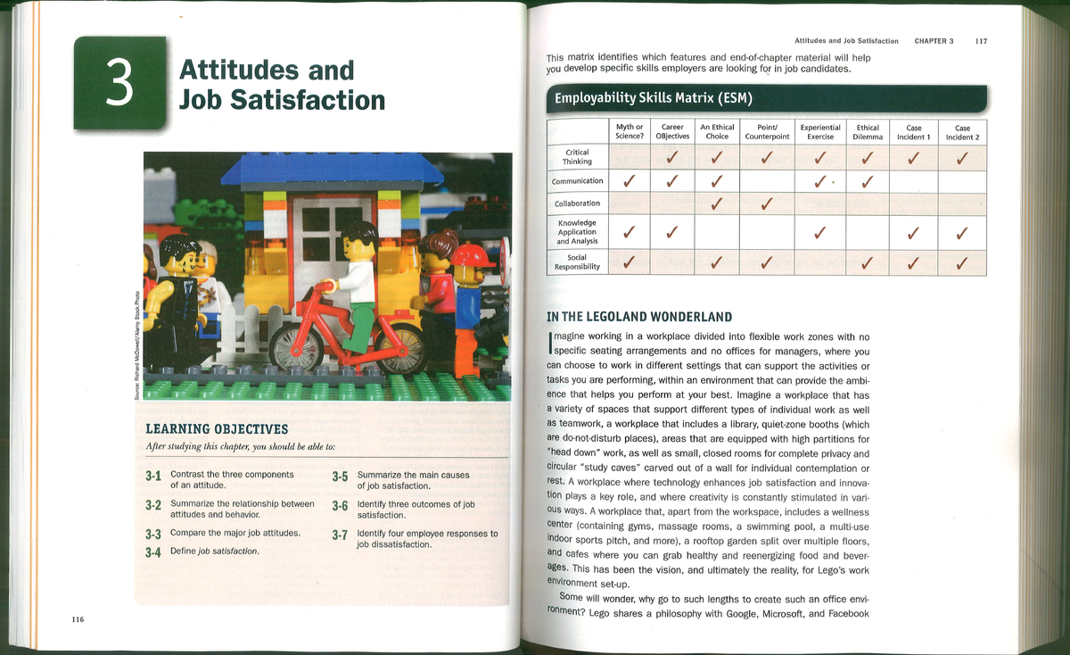 Chapter 3 - Attitudes and Job Satisfaction Notes - Studocu