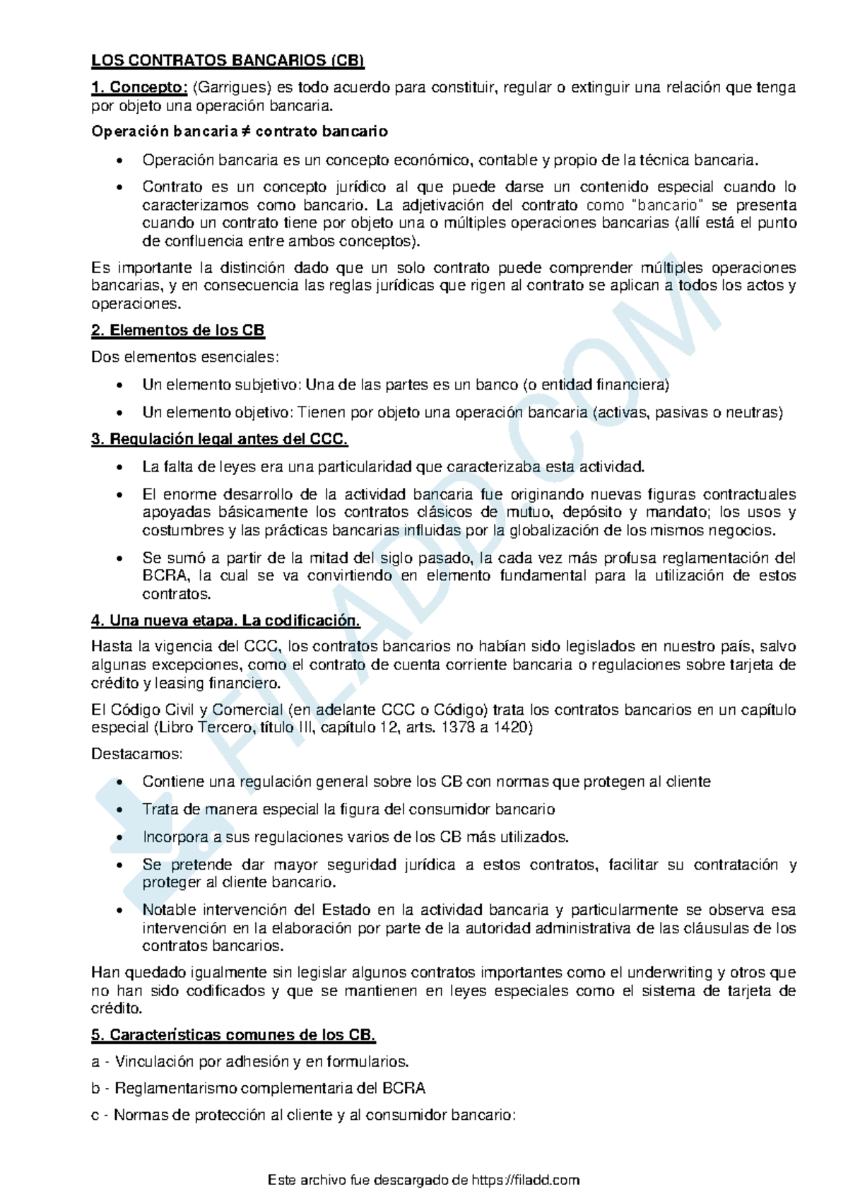 Resumen de Contratos Bancarios - CB101 - Document Preview
