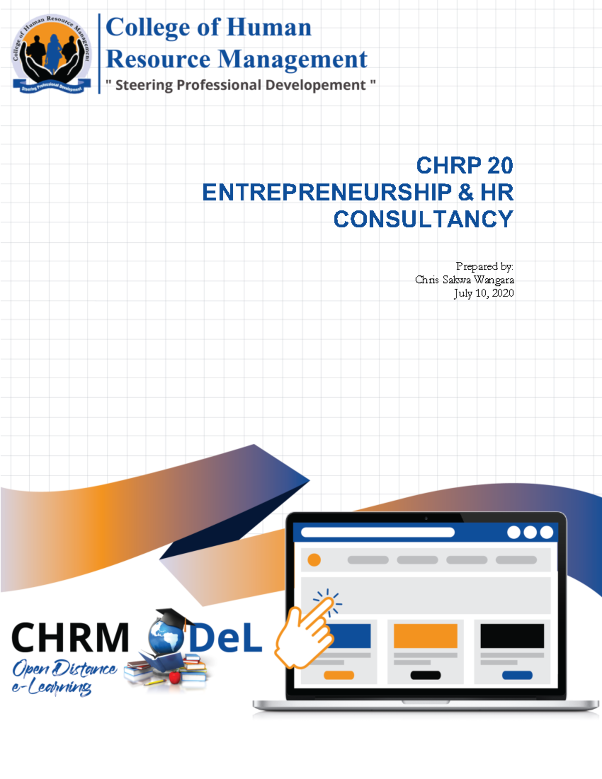 CRHP 20 Notes - Topic 5: Entrepreneurial Opportunities Overview - Studocu