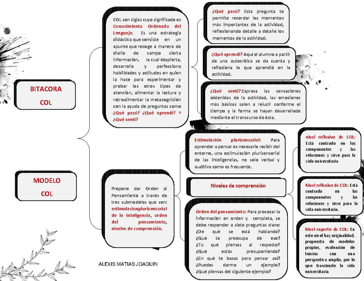 ED02. Claves del Modelo COL: Estrategias y Reflexiones Aplicadas - Studocu