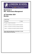 PM - F5 - ACCA - Performance Management - Studocu