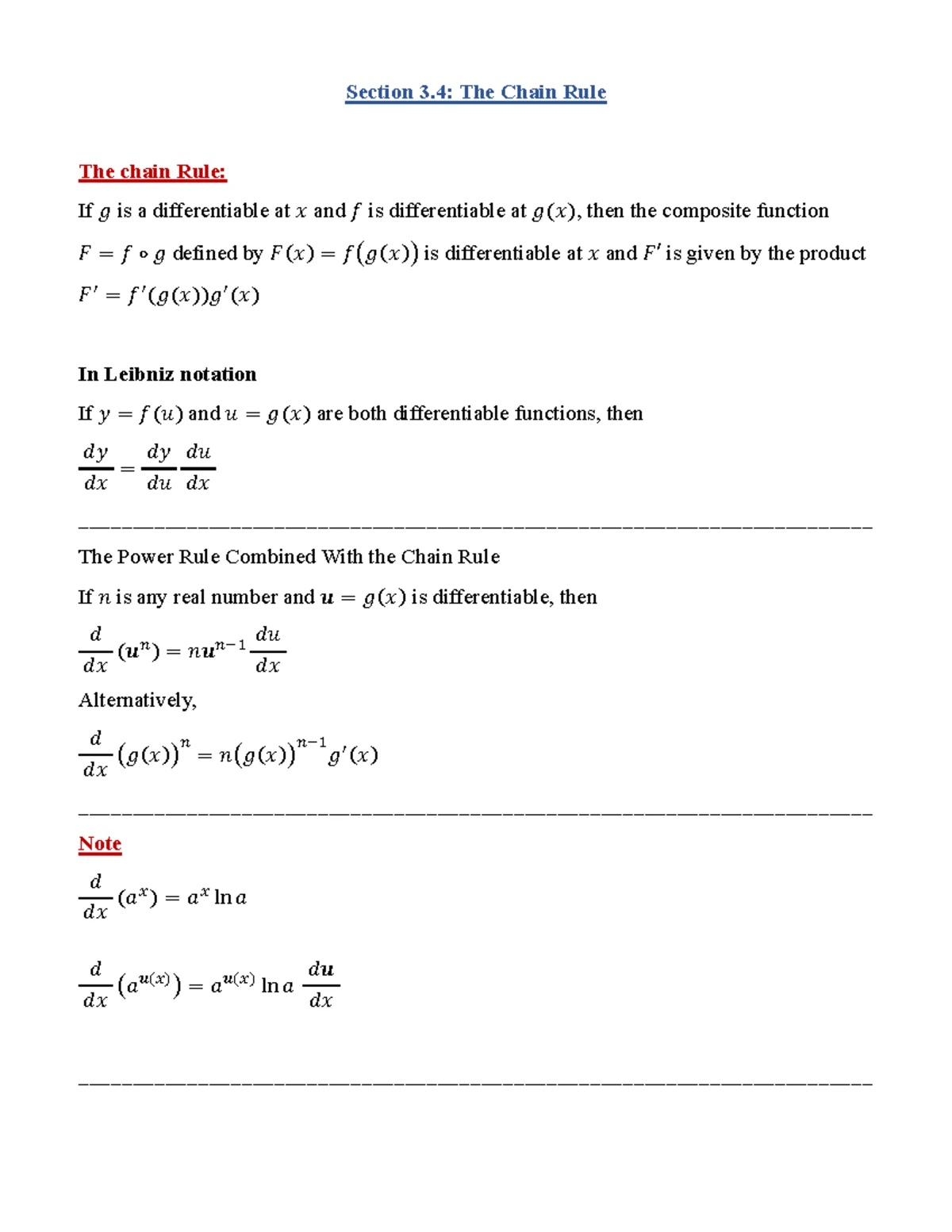 Section 3.5: Implicit Differentiation & Inverse Trig Derivatives - Studocu