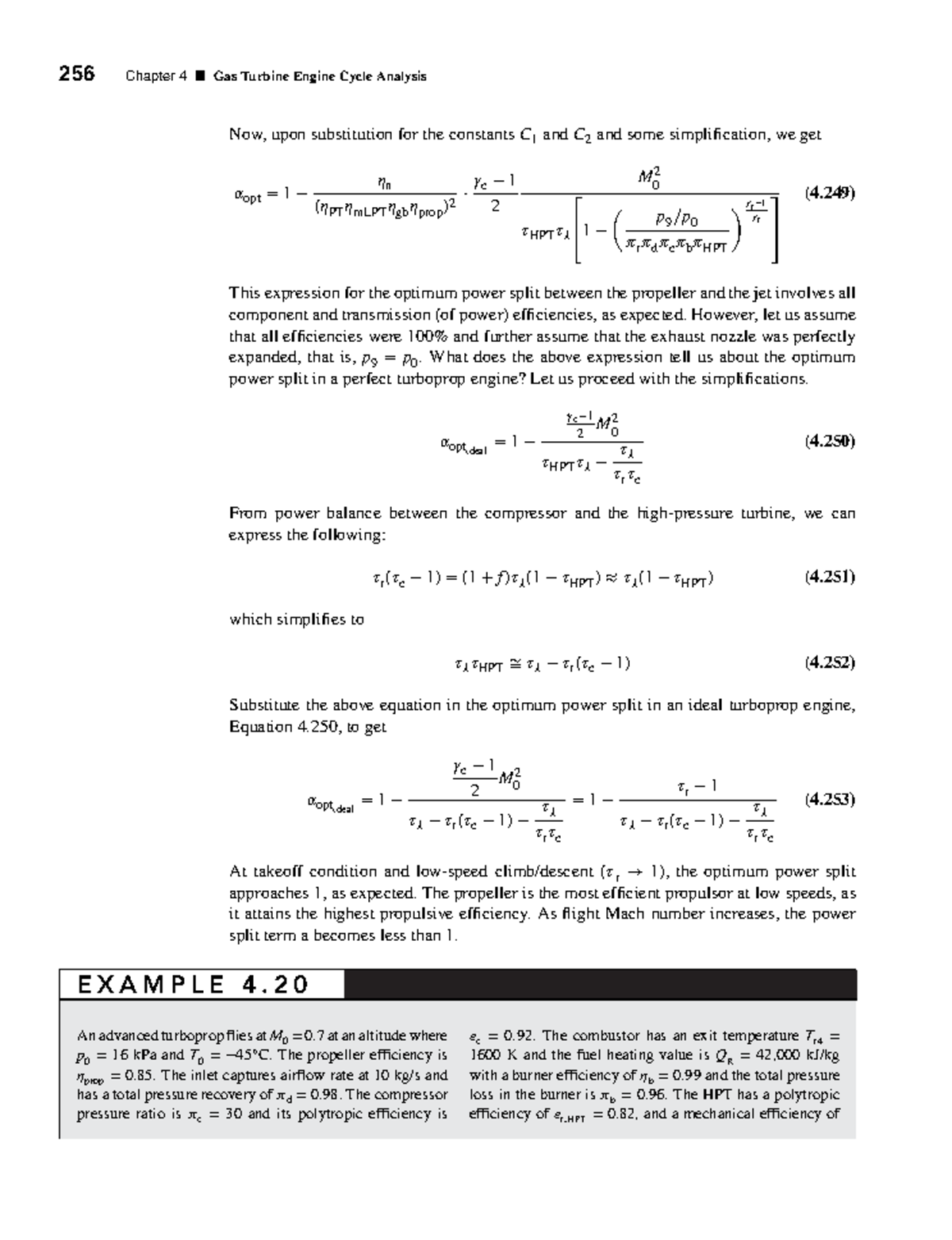 Aircraft Propulsion: Turbofan Engine Cycle Analysis Example - Studocu