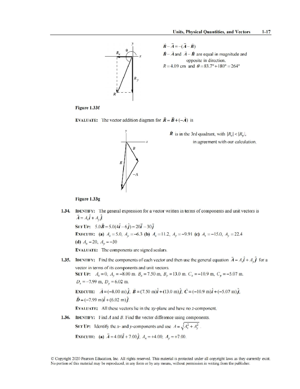 Physics 101: Vector Components and Addition Analysis - Studocu