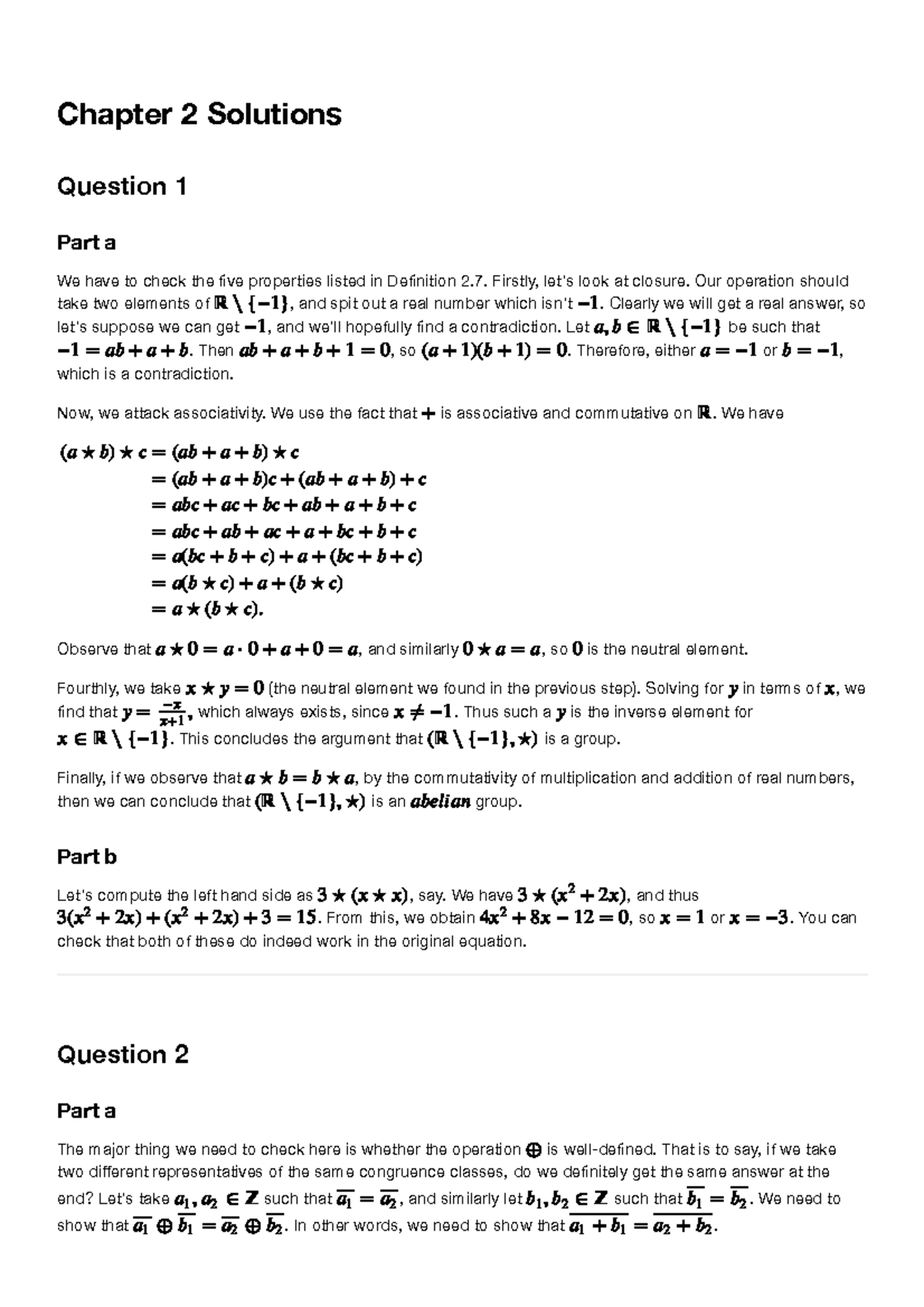 Mathematics for Machine Learning Chapter 2 Exercises - PDF - Chapter 2 ...