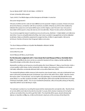 Learning Journal Unit 5 - C2 General Learning Journal Unit 5 AHIST 1401 ...