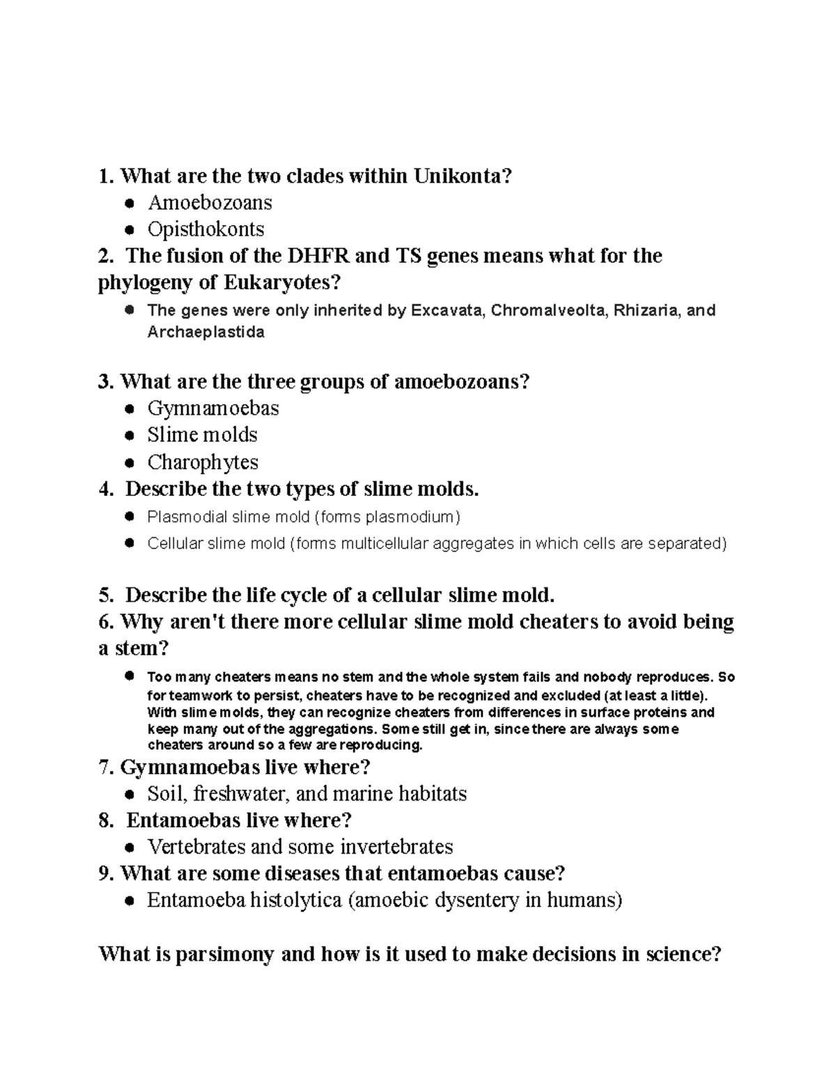 Daily Review Questions - BIOL 101 Exam 4 Study Guide - Studocu