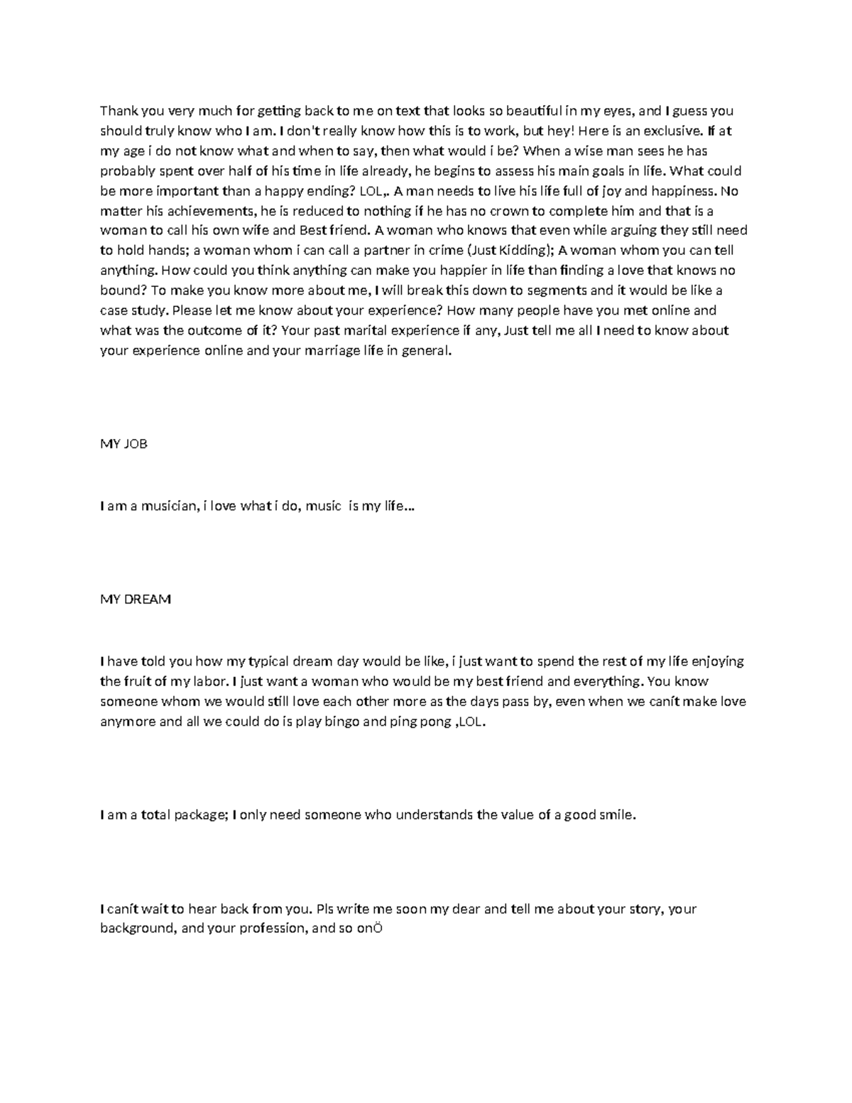 Celebrity Format - A Heartfelt Letter to My Beloved - Studocu
