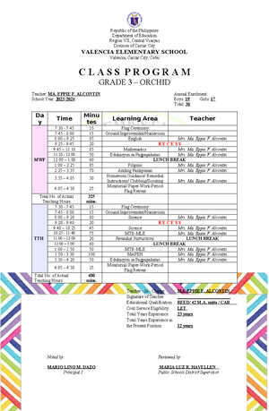 NEAP Process Observation TOOL 2 - Address: Room 214, Mabini Building ...