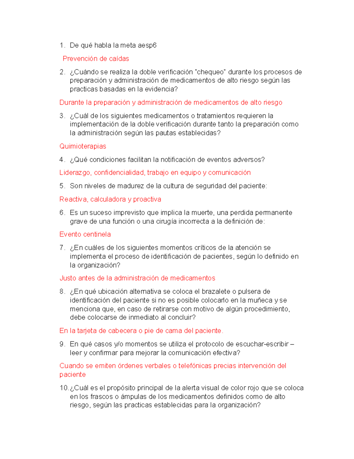 AESP MUEC - Esenciales en Seguridad del Paciente y Prácticas SIESABI ...