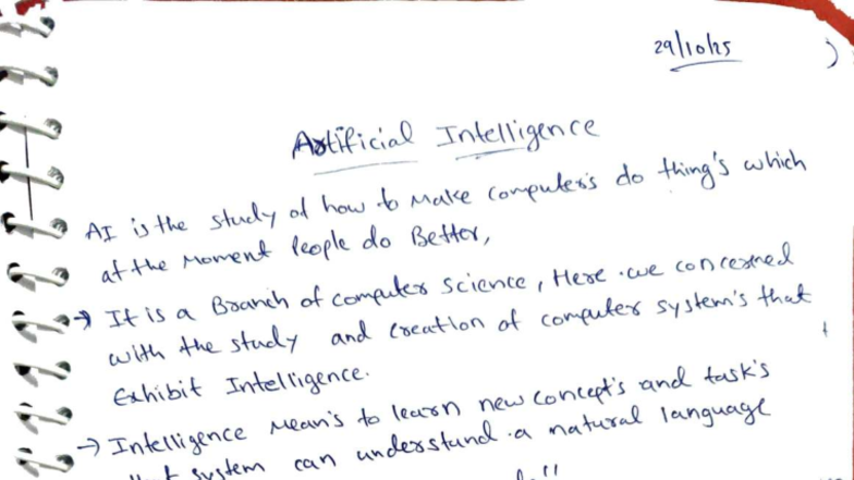 AI Unit 1: Introduction to Artificial Intelligence Concepts and ...