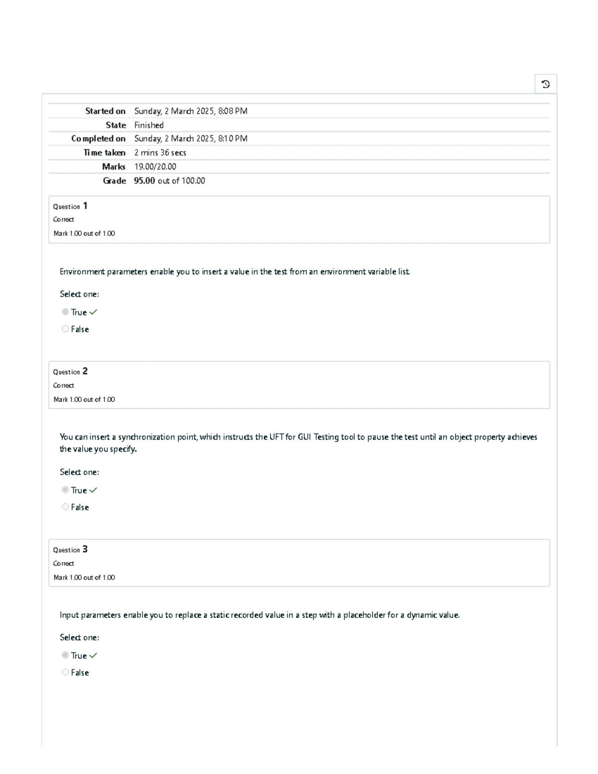 Prelim Lab Quiz 1: LOAD Testing Overview and Answers - Studocu