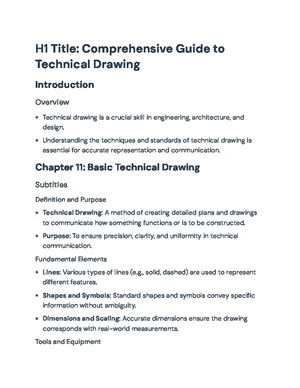 Chapter 11: Basic Technical Drawing Principles and Practices - Tim ...
