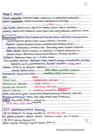 Oxygenation notes and exemplars - NURS 338 - Studocu