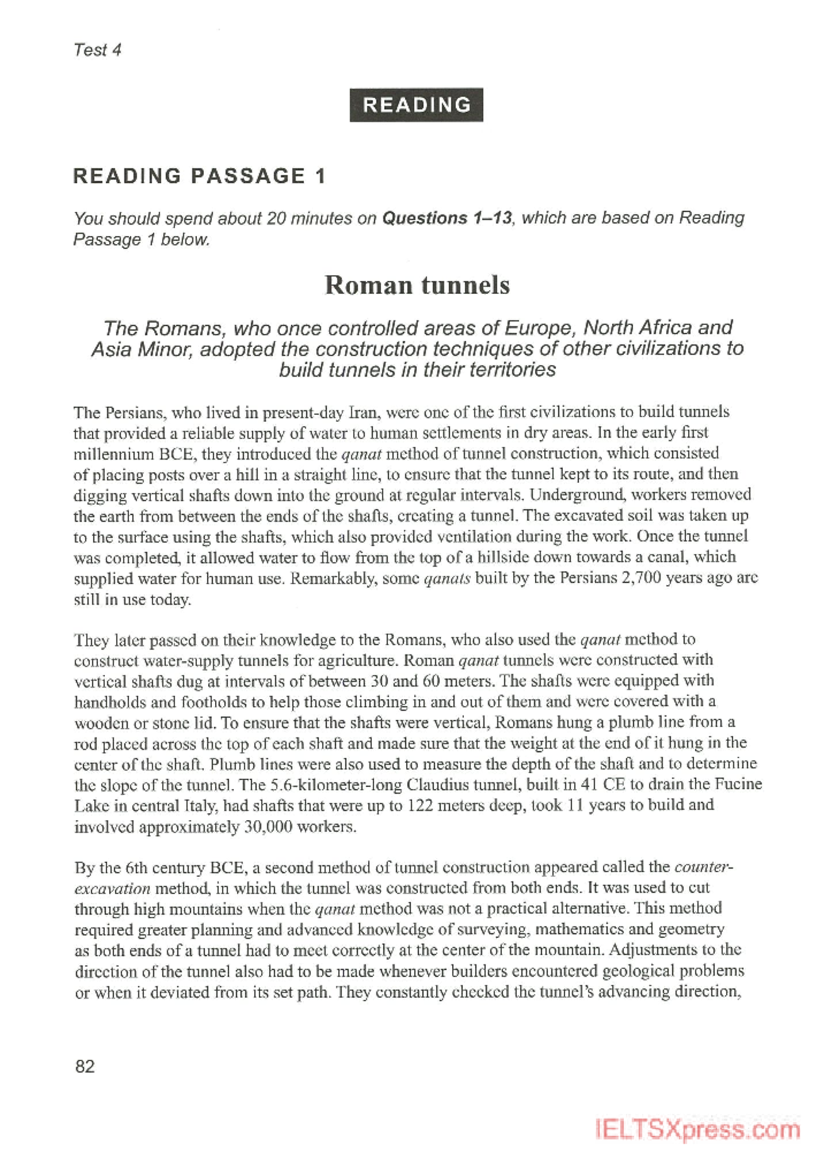 Test 4 IELTS Reading Passage Analysis and Questions - Studocu