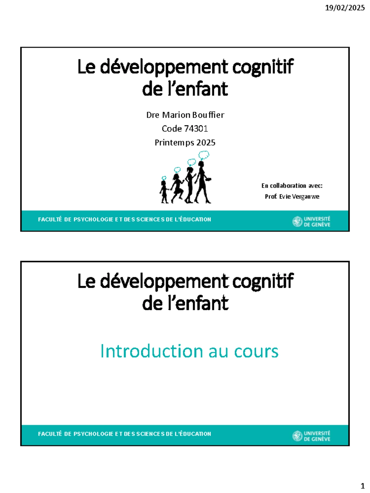 DVP CO 1 Chapitre 1: Notions et Méthodes en Psychologie du ...