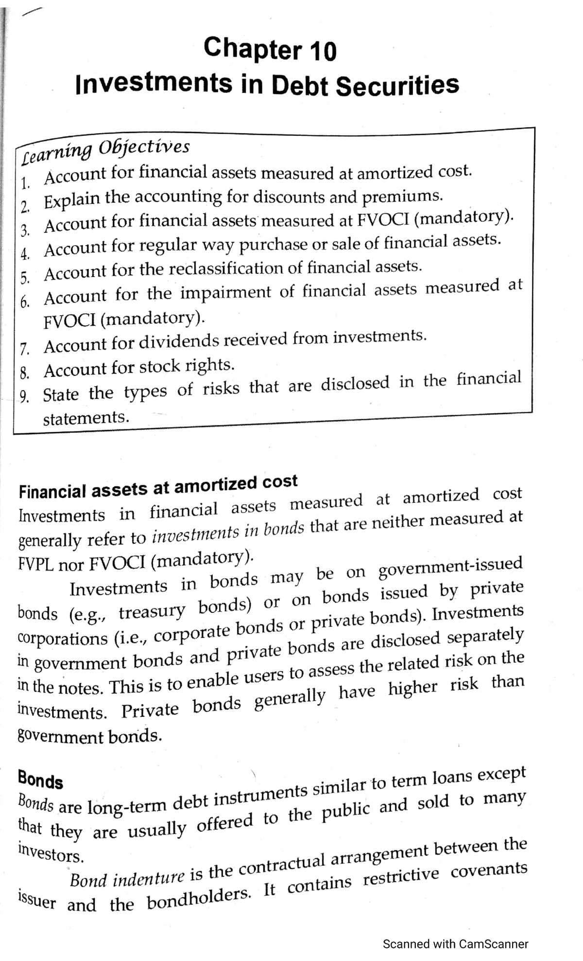Analysis of Investment in Debt Securities - Millan Course Code - Studocu