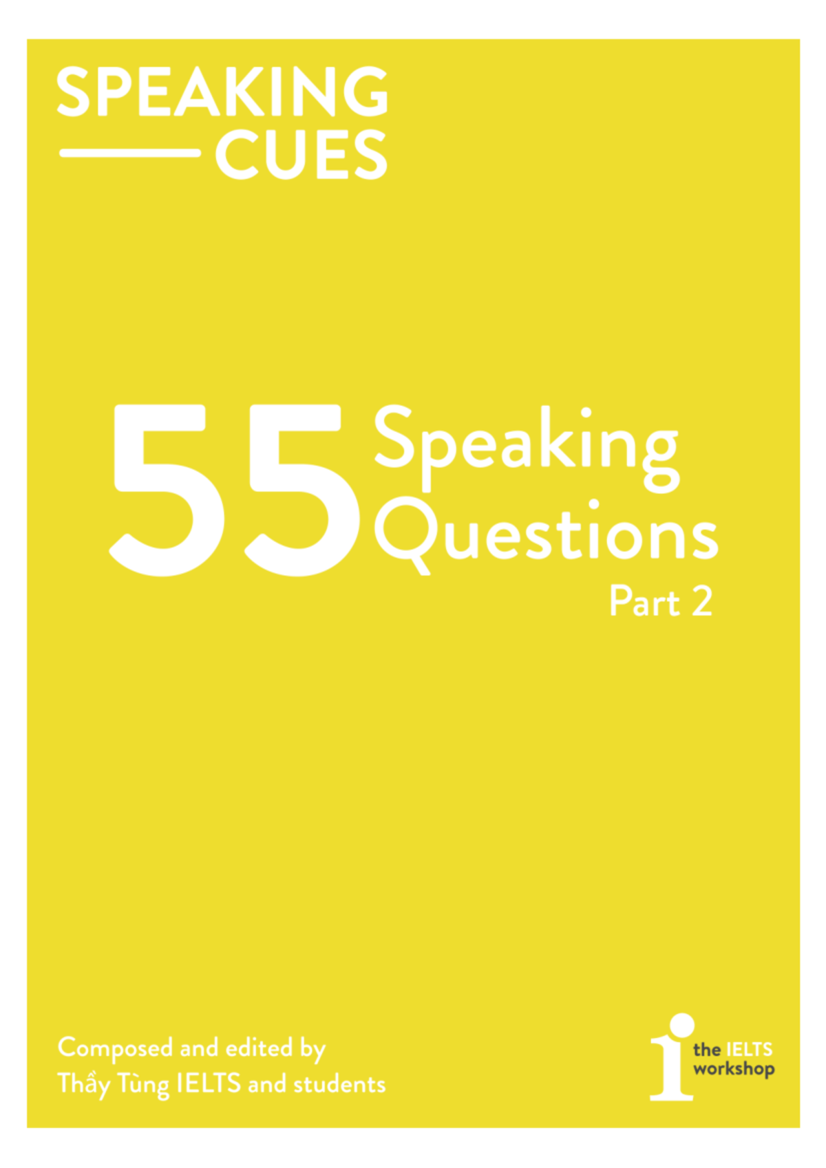 55 Cue Cards for Speaking Part 2 - Final Preparation Guide - Studocu