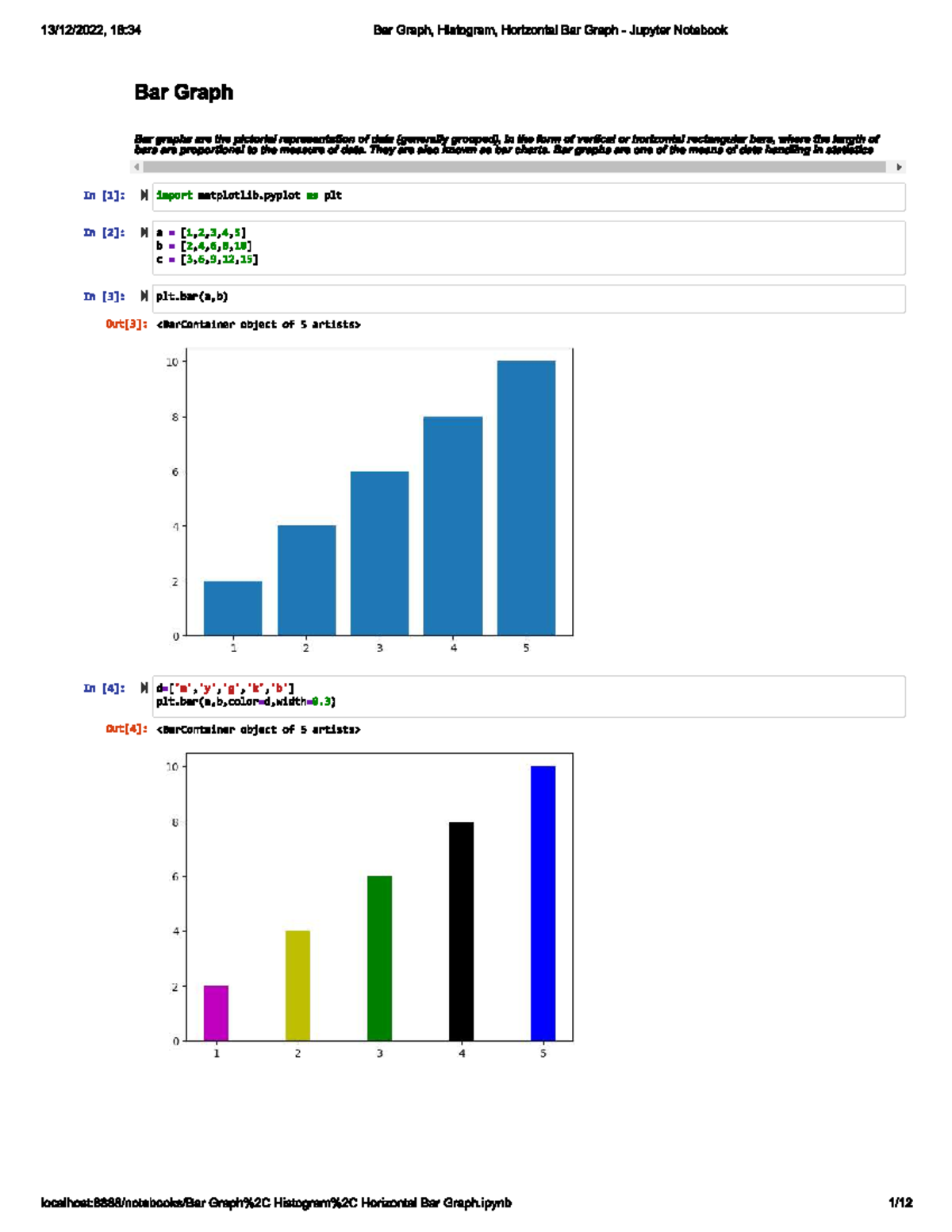 Matplotlib 2: An Overview of the Python Library - Studocu
