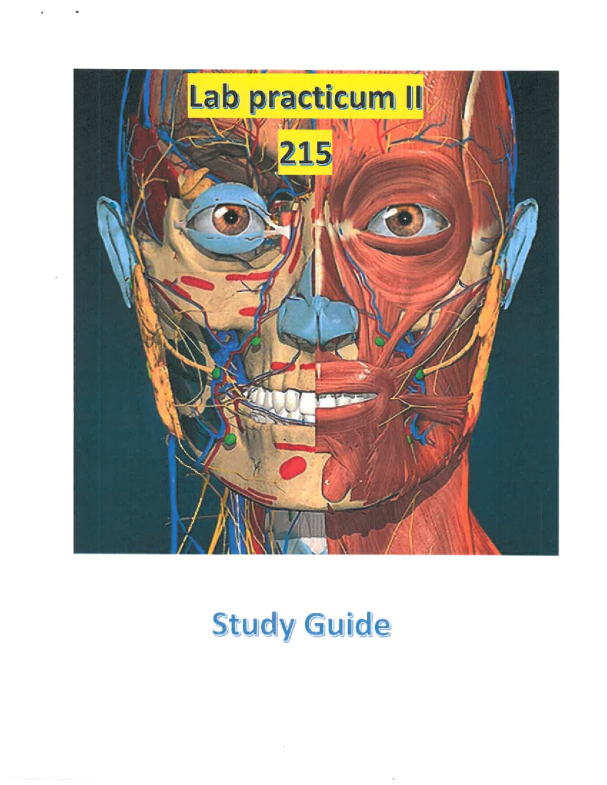 Final Exam Review Notes for Course Code SKM_C4050i - Lab practicum 215 ...