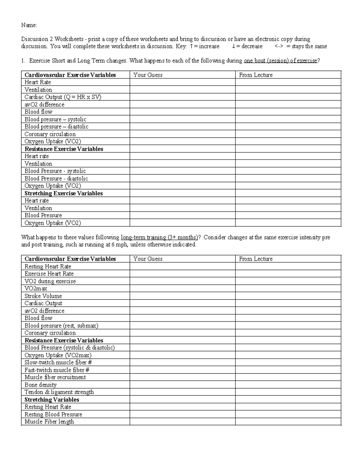 Discussion 2 Worksheets - Name: Discussion 2 Worksheets - print a copy ...