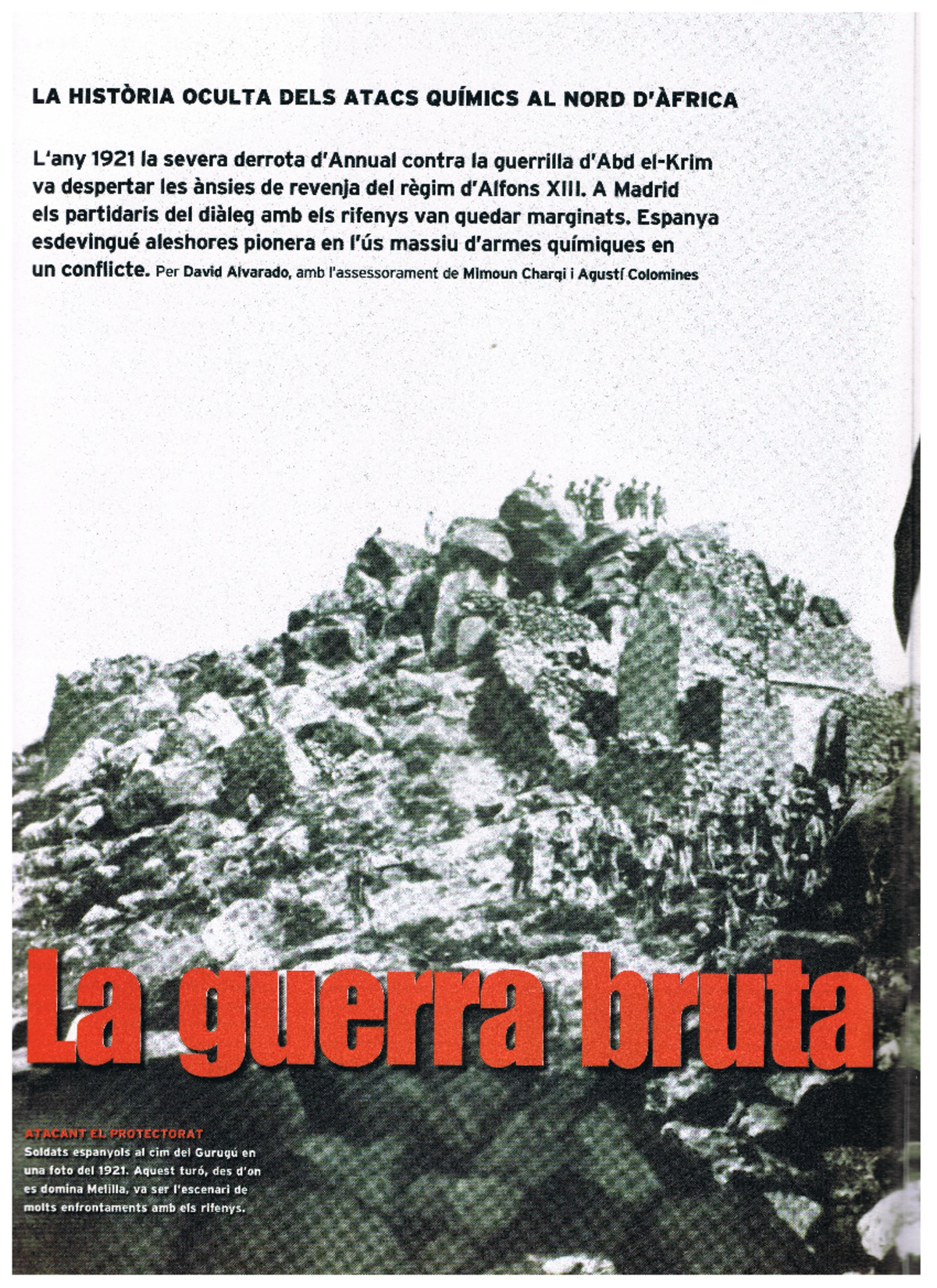 La Guerra bruta d Espanya al Rif - LA HISTÓRIA OCULTA DELS ATACS ...