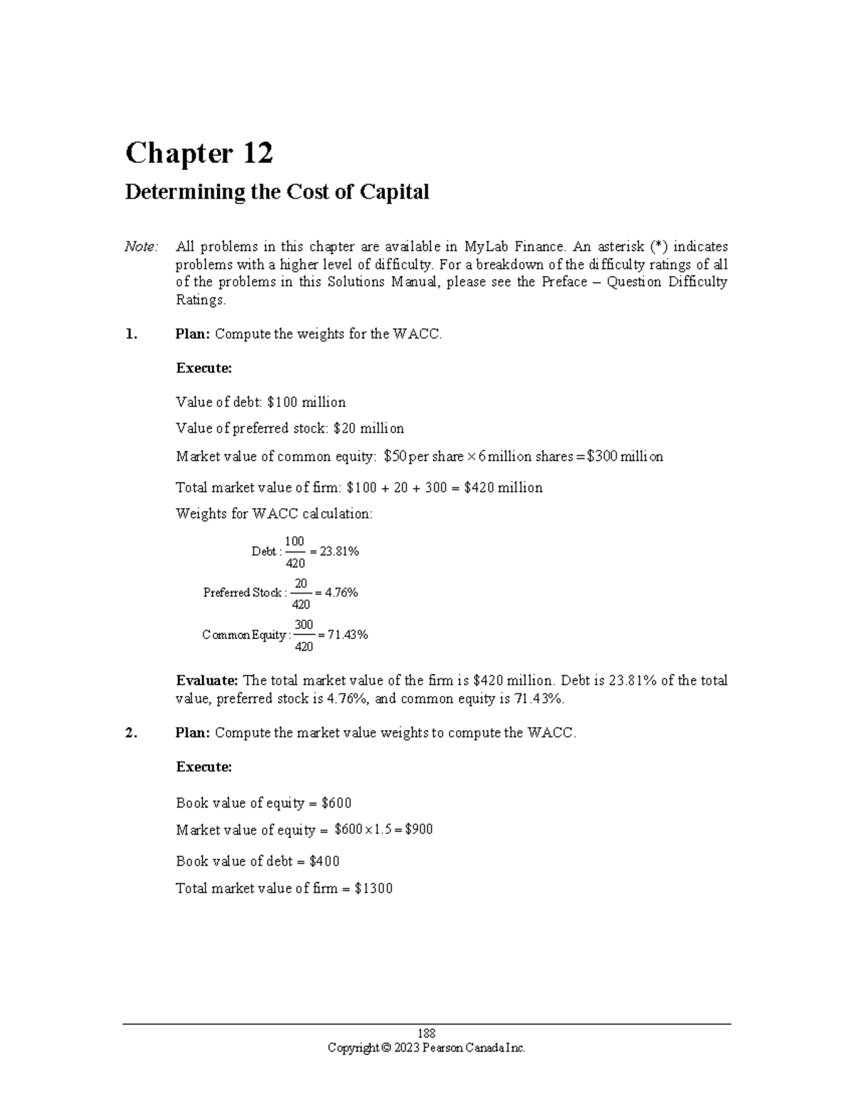 M12 BERK0821 04 ISM C12 - CHP 12 - 188 Chapter 12 Determining the Cost ...