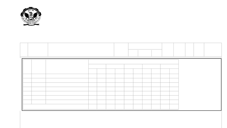 B.Tech VI Semester Examination Tabulation Register - June 2021 - Studocu