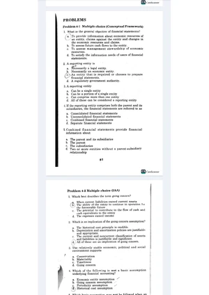 CFAS 101 Chapter 5 Reviewer: Key Concepts and MCQ Practice - Studocu