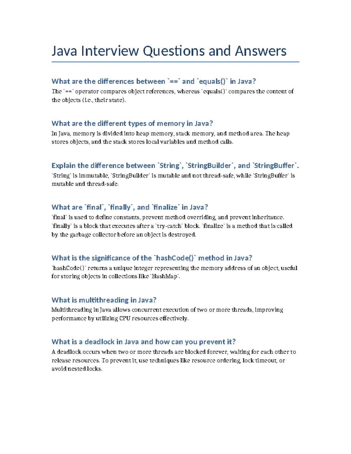 COOL - Java with project - JAVA PROGRAMMING [R 18 Ao509] LECTURE NOTES ...