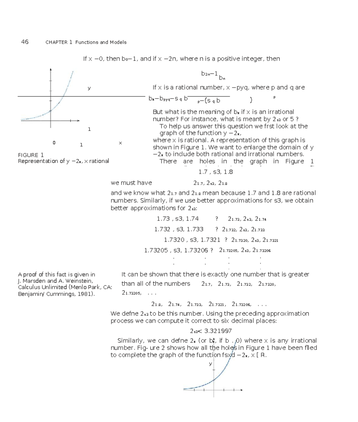 46 MATH 101 CHAPTER 1: Functions and Models - Exploring Rational and ...