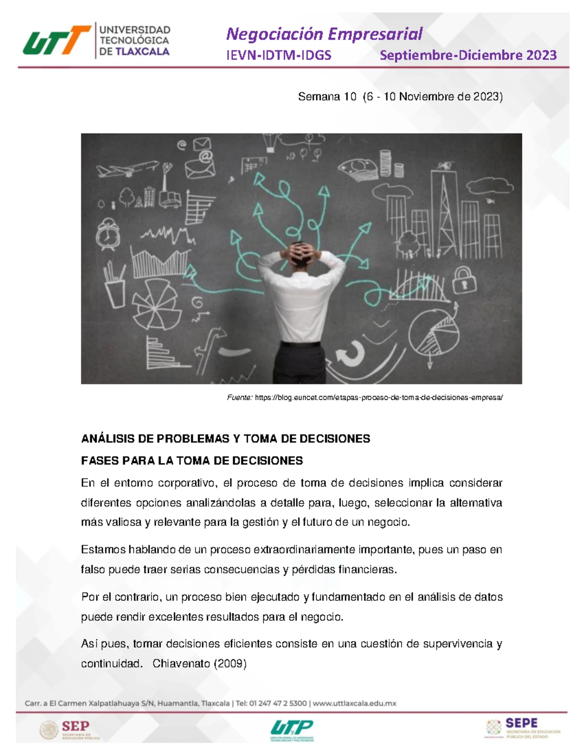 TEMA 11. Modelos para la Toma de Decisiones y Estrategias Empresariales ...